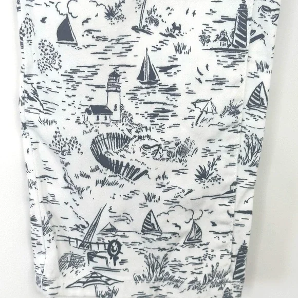 Charter Club‎ Bristol Capri Nautical Coastal 5 pocket Cotton/Spandex Size 8 - Picture 6 of 16